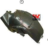 Обшивка, колесная ниша