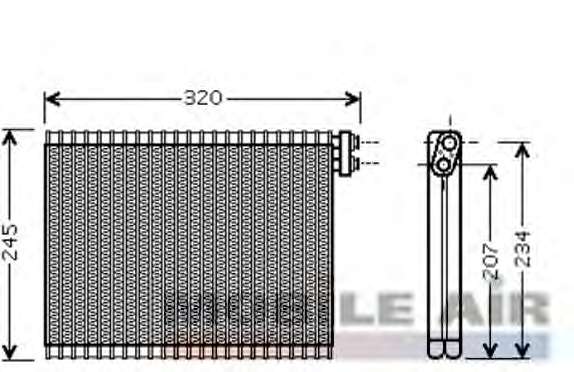 Испаритель, кондиционер
