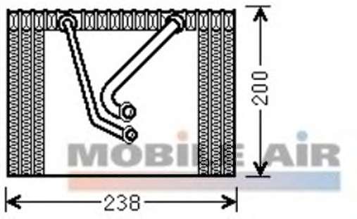 Испаритель, кондиционер