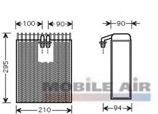 Испаритель, кондиционер