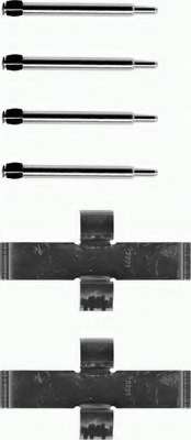 Комплектующие, колодки дискового тормоза