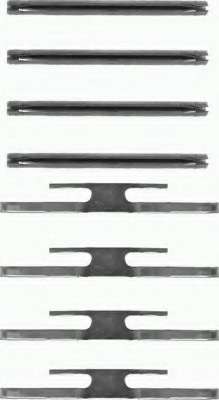 Комплектующие, колодки дискового тормоза