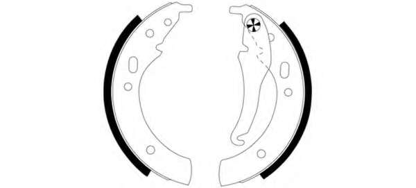 Комплект тормозных колодок