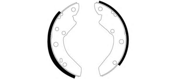 Комплект тормозных колодок