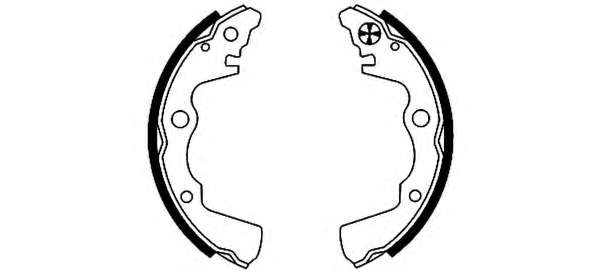 Комплект тормозных колодок