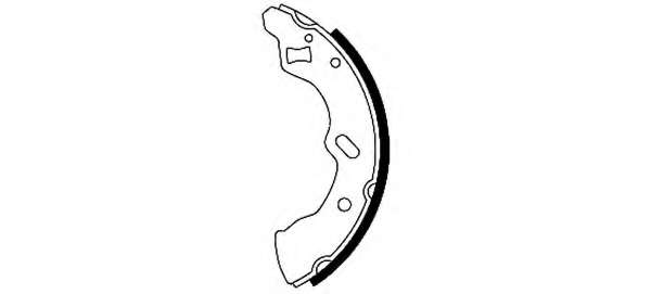 Комплект тормозных колодок