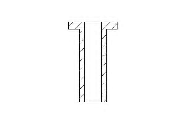 Заклепка, накладки барабанного тормоза