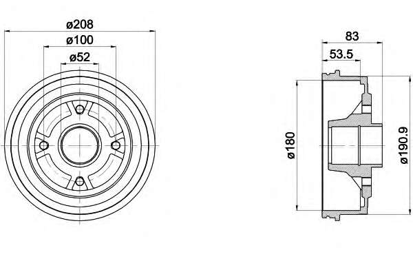 Тормозной барабан
