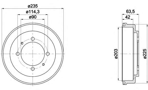 Тормозной барабан