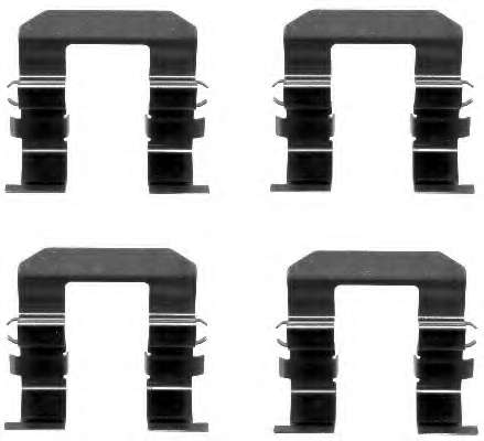 Комплектующие, колодки дискового тормоза