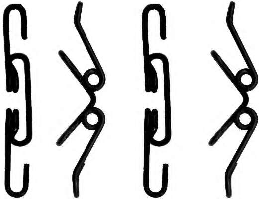 Комплектующие, колодки дискового тормоза