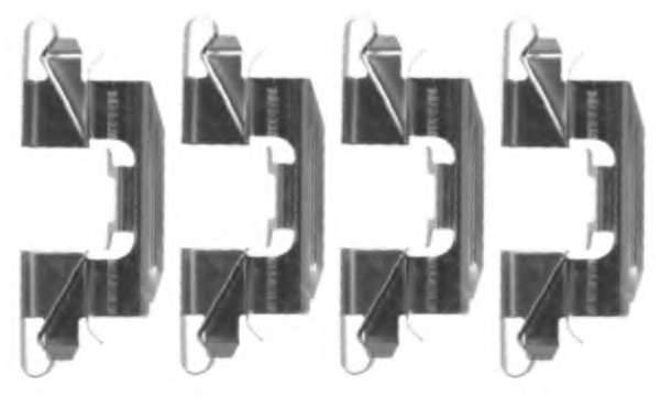 Комплектующие, колодки дискового тормоза