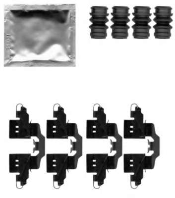 Комплектующие, колодки дискового тормоза