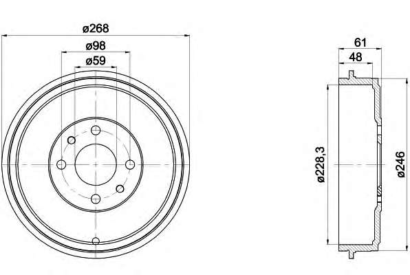 Тормозной барабан