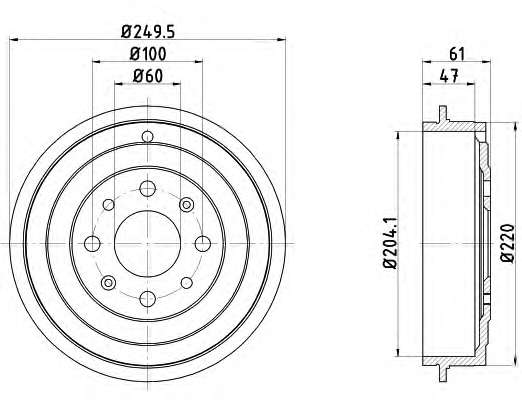 Тормозной барабан
