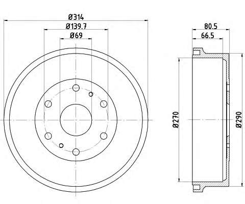 Тормозной барабан