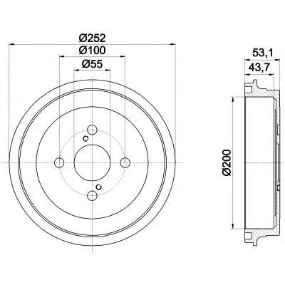 Тормозной барабан
