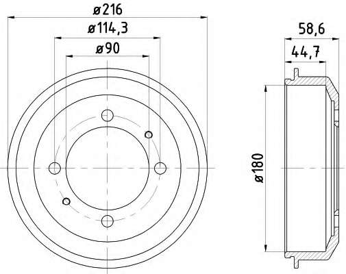 Тормозной барабан
