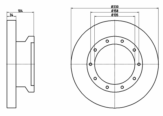 Тормозной диск