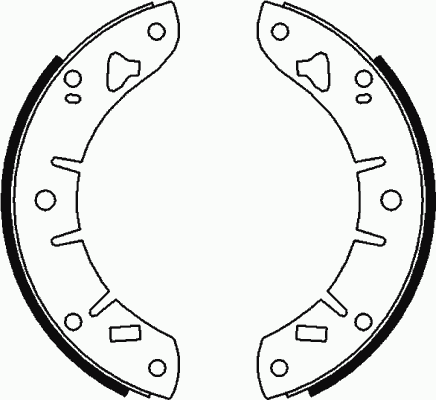 Комплект тормозных колодок