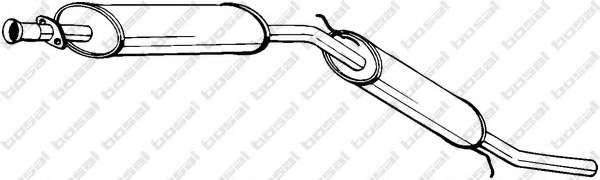 Глушитель выхлопных газов конечный