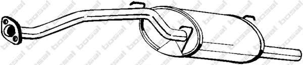 Глушитель выхлопных газов конечный