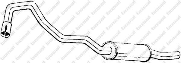 Глушитель выхлопных газов конечный