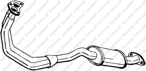 Предглушитель выхлопных газов