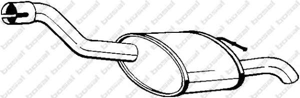 Глушитель выхлопных газов конечный