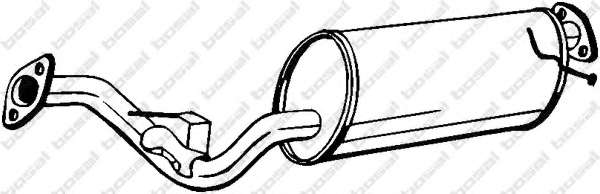 Глушитель выхлопных газов конечный