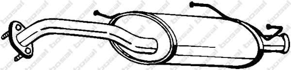 Глушитель выхлопных газов конечный