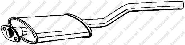 Предглушитель выхлопных газов