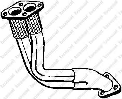 Труба выхлопного газа