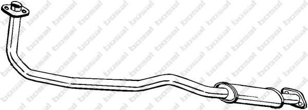 Предглушитель выхлопных газов