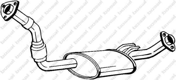 Предглушитель выхлопных газов