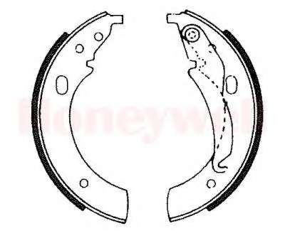 Комплект тормозных колодок