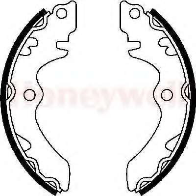 Комплект тормозных колодок