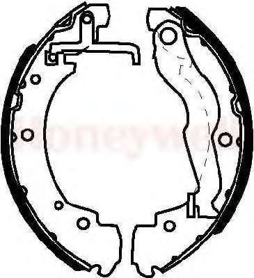 Комплект тормозных колодок