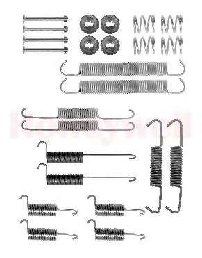 Комплектующие, тормозная колодка
