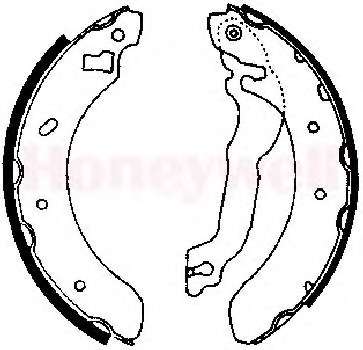 Комплект тормозных колодок