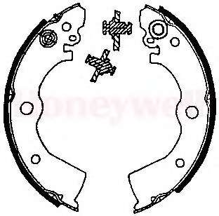 Комплект тормозных колодок