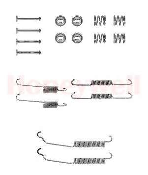 Комплектующие, тормозная колодка