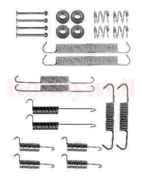 Комплектующие, тормозная колодка