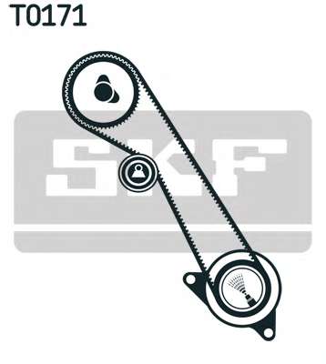 Комплект ГРМ Ford Connect/Focus/Mondeo 1.8TDCI 02- (20x91z)