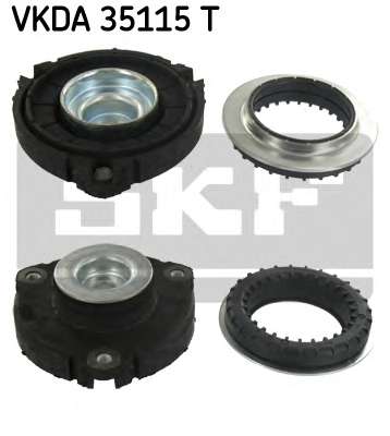 Подушка амортизатора (переднього) 2шт+ підшипник 2шт VW Polo 4 01-14/ Skoda Fabia II 06-14