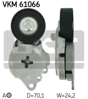 Натяжной ролик, поликлиновой  ремень