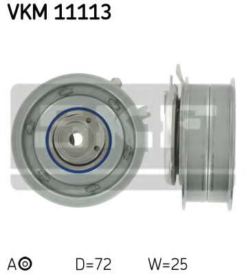 Ролик ГРМ VW Caddy 1.6E/T5 2.0E 94- (натяжний) (72х25)