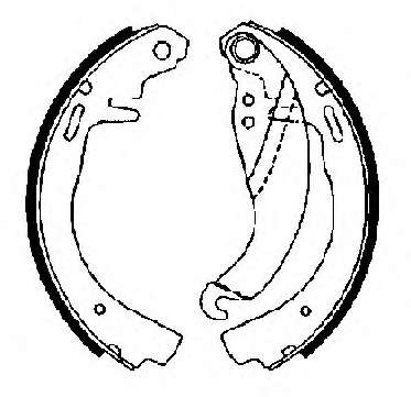 Комплект тормозных колодок