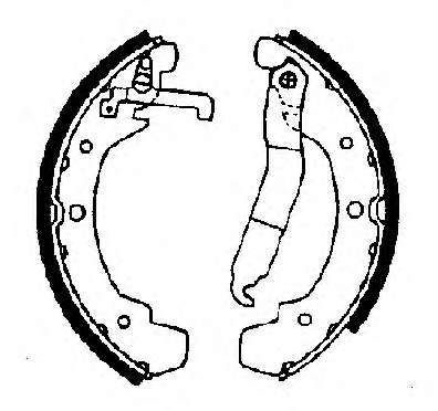 Комплект тормозных колодок