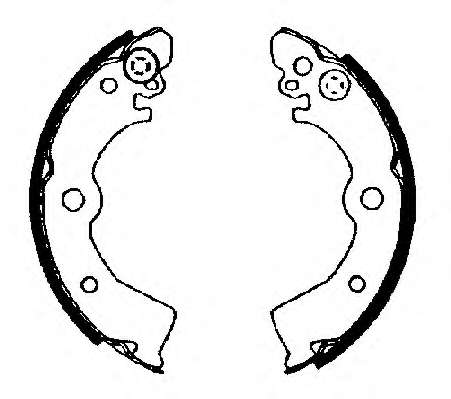 Комплект тормозных колодок